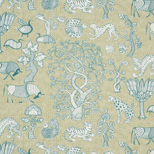 Load image into Gallery viewer, Pair of Custom Made Schumacher Animalia  Pillow Covers - Both Sides