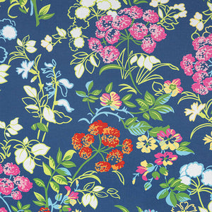 Made to Order Thibaut Spring Garden Floral Roman Shade