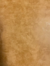 Load image into Gallery viewer, Designer Mustard Caramel Brown Grey Distressed Faux Leather Upholstery Vinyl WHS 4619