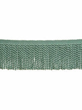Load image into Gallery viewer, 4.75" Wiide Aqua Blue Mist Tassel Bullion Fringe Trim
