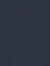 Load image into Gallery viewer, Wool Blend Navy French Blue MCM Mid Century Modern Herringbone Upholstery Drapery Fabric FB