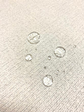 Load image into Gallery viewer, 1.5 Yard Designer Water &amp; Stain Resistant Indoor Outdoor White Terry Upholstery Fabric WHS 4647