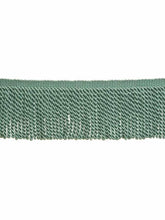 Load image into Gallery viewer, 4.75" Wiide Aqua Blue Mist Tassel Bullion Fringe Trim