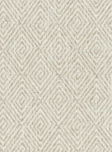 Load image into Gallery viewer, Ivory Beige Geometric Upholstery Fabric