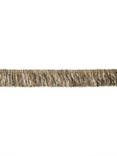 Load image into Gallery viewer, 2" Wide Taupe Beige Cream Grey Brush Upholstery Fringe Trim
