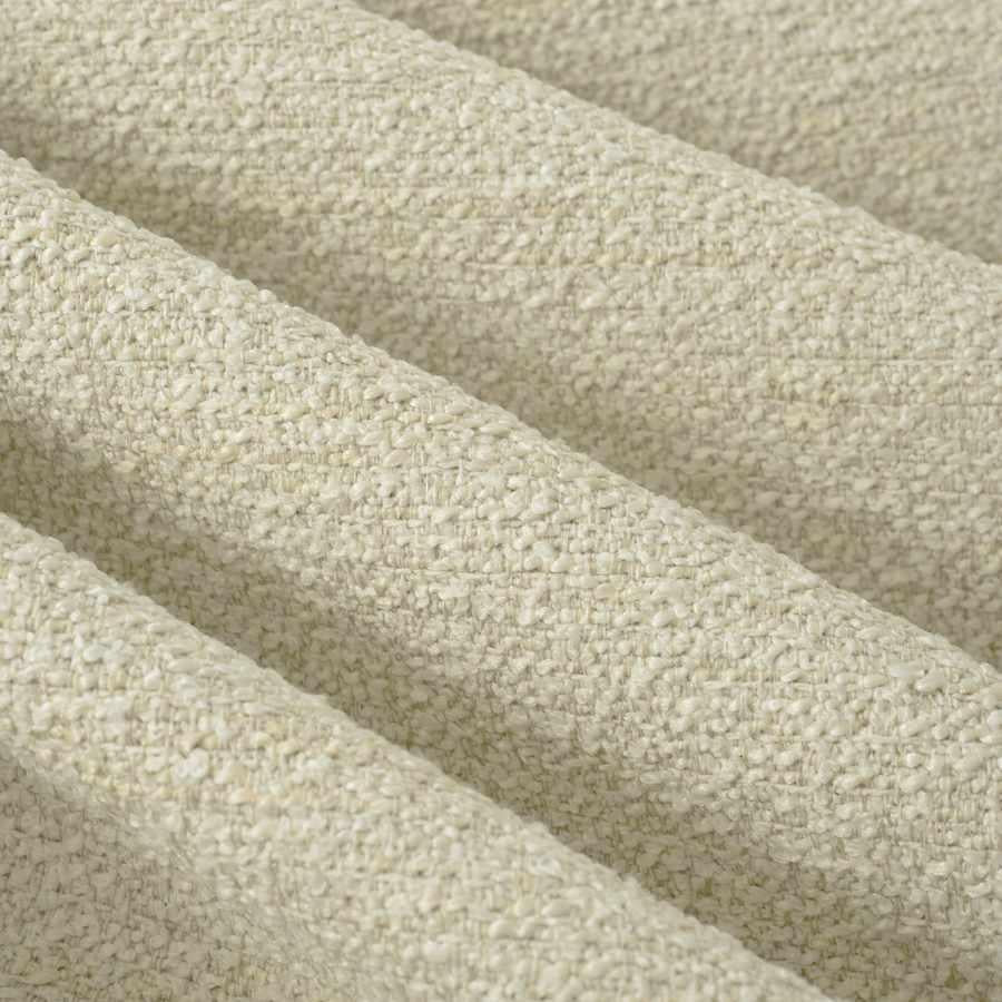 Crypton Stain Resistant Oatmeal Beige MCM Mid Century Modern Textured Upholstery Fabric FB