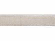 Load image into Gallery viewer, 2.75&quot; Wide Silver Grey Velvet Drapery Tape Trim