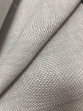 Load image into Gallery viewer, 56” Wide Designer Performance Stain Resistant Light Grey Tweed MCM Upholstery Fabric