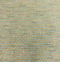 Load image into Gallery viewer, Osborne Little Sarangi NCF 4420-02 Italian Teal Coral Green Tweed Upholstery Fabric STA 5056