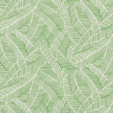 Load image into Gallery viewer, Pair of Custom Made Schumacher Abstract Leaf Pillow Covers - Both Sides