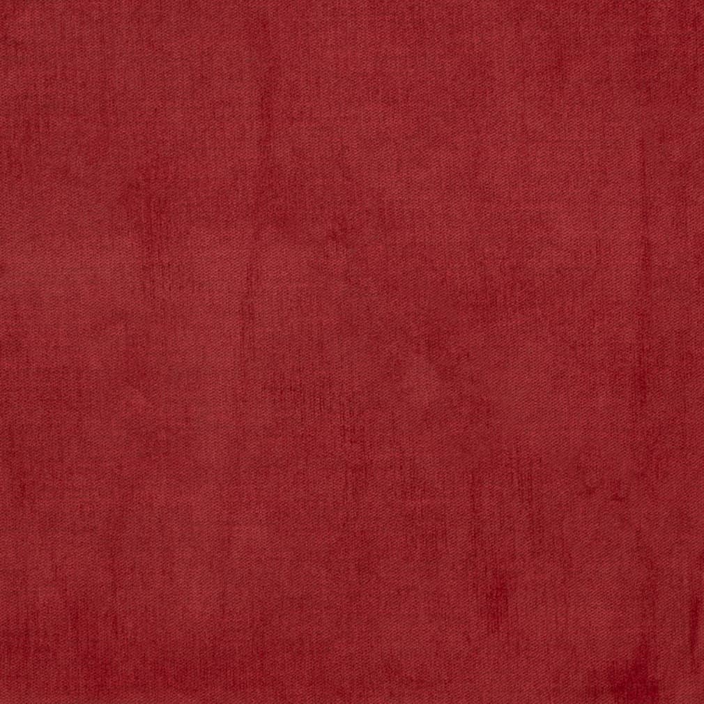 Cherry Red Velvet | Upholstery Fabric | By The Yard | 54 | HEAVY DUTY
