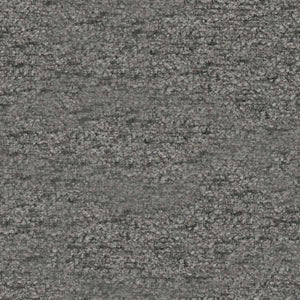 Stain Resistant Heavy Duty MCM Mid Century Modern Tweed Chenille Grey Charcoal Upholstery Fabric FB