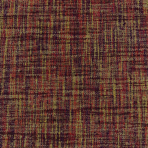 Heavy Duty Rusty Orange Red Mustard Gold Burgundy Tweed Upholstery Fabric
