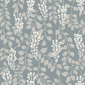 Schumacher Blåregn Wallpaper 5711 / Slate