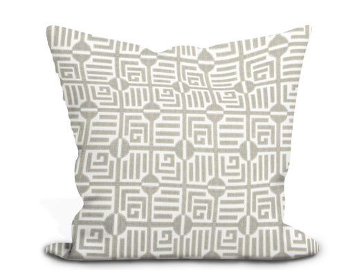 Thibaut Labyrinth Velvet Pillow