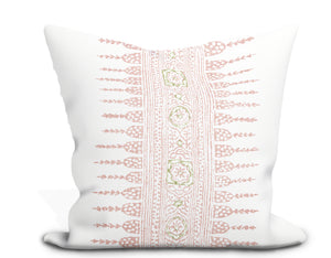 Clipperton Stripe Blush Pillow Cover