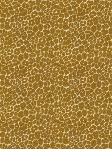 Mustard Gold Beige Animal Cheetah Cut Velvet Upholstery Fabric