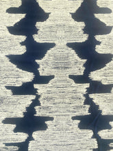 Load image into Gallery viewer, Perennials Ink Blot After Midnight Navy Blue Indoor Outdoor Upholstery Fabric WHS-5002
