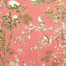 Load image into Gallery viewer, Set of Two Made to Order Thibaut Katsura Chinoiserie Side Drapery Panels