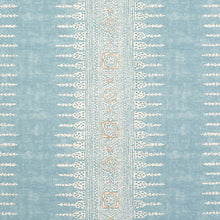 Load image into Gallery viewer, Set of Two Made to Order Thibaut Javanese Stripe Side Drapery Panels