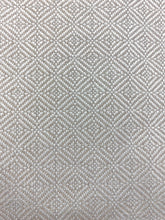 Load image into Gallery viewer, 1.3 Yard Designer Beige Cream Geometric Tweed Upholstery Fabric WHS 4590