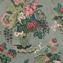 Load image into Gallery viewer, Set of Two Made to Order Thibaut Fairbanks Side Drapery Panels