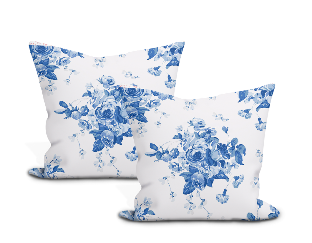 Sister Parish Circe Chintz Fabric Pillow Covers