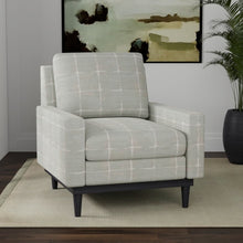 Load image into Gallery viewer, Stain Resistant Crypton Aqua Seafoam White Grey Abstract Upholstery Drapery Fabric