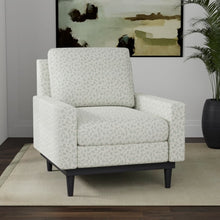 Load image into Gallery viewer, Stain Resistant Crypton Cream Aqua Blue Cheetah Upholstery Drapery Fabric