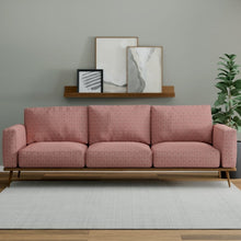 Load image into Gallery viewer, Rusty Red Grey Abstract Southwestern Upholstery Fabric