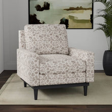 Load image into Gallery viewer, Heavy Duty Off White Grey Giraffe Microfiber Animal Pattern Upholstery Fabric