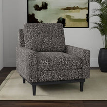 Load image into Gallery viewer, Heavy Duty Black Grey Abstract Chenille Animal Pattern Upholstery Fabric