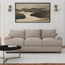 Load image into Gallery viewer, Heavy Duty Victorian Medallion Sage Grey Upholstery Drapery Fabric