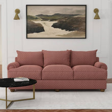 Load image into Gallery viewer, Heavy Duty Victorian Medallion Garnet Burgundy Red Upholstery Drapery Fabric