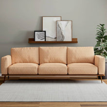 Load image into Gallery viewer, Fade Resistant Mustard Gold Cohre Ethnic Geometric Upholstery Fabric