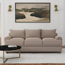 Load image into Gallery viewer, Heavy Duty Tufted Diamond Sage Grey Upholstery Drapery Fabric