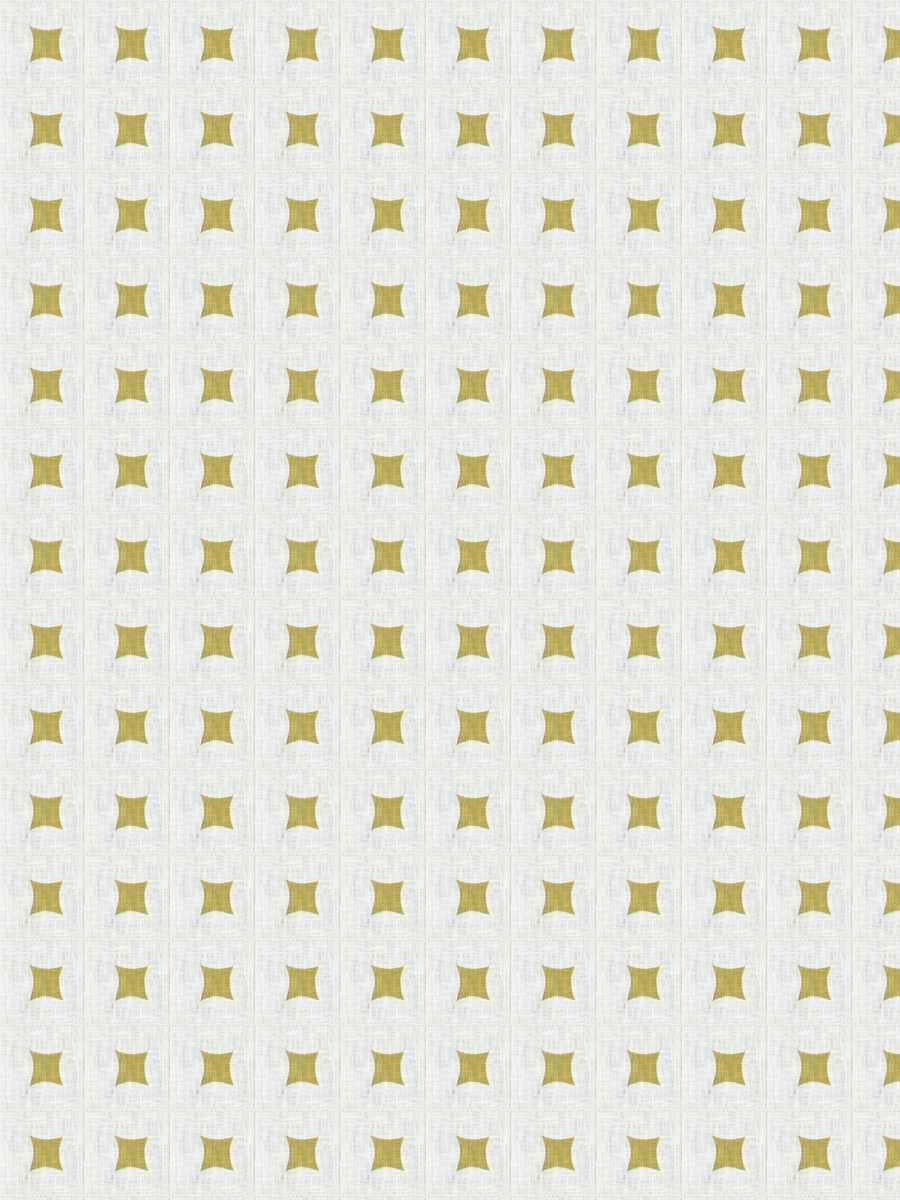 Cotton Linen Blend Cream Chartreuse Geometric Drapery Fabric FB
