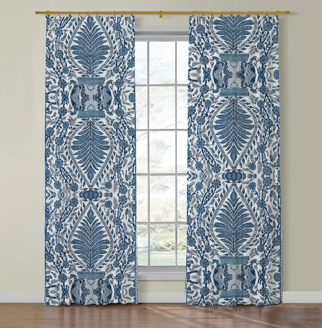 Thibaut Palampore Side Drapery Panels