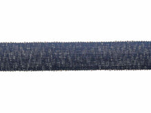 Load image into Gallery viewer, 2.5&quot; Wide Indigo Navy Blue Ombre Drapery Tape Trim