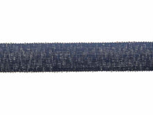 Load image into Gallery viewer, 2.5&quot; Wide Indigo Navy Blue Ombre Drapery Tape Trim