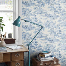 Load image into Gallery viewer, Schumacher Countryside Morning Wallpaper 6142 /  Blue And White