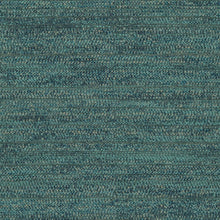 Load image into Gallery viewer, Bella Dura Indoor Outdoor Anna Maria Textured Teal Blue Green MCM Mid Century Modern Upholstery Drapery Fabric FB