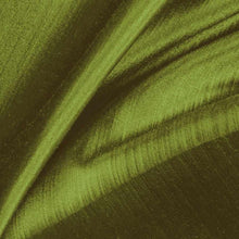 Load image into Gallery viewer, Cotton Blend Fern Green Satin Slub Upholstery Drapery Fabric