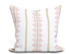 Load image into Gallery viewer, Thibaut Fern Stripe Pillow