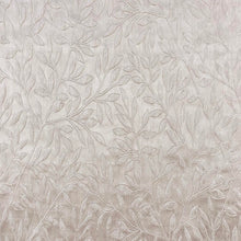 Load image into Gallery viewer, Cream Ivory Beige Leaf Botanical Drapery Fabric