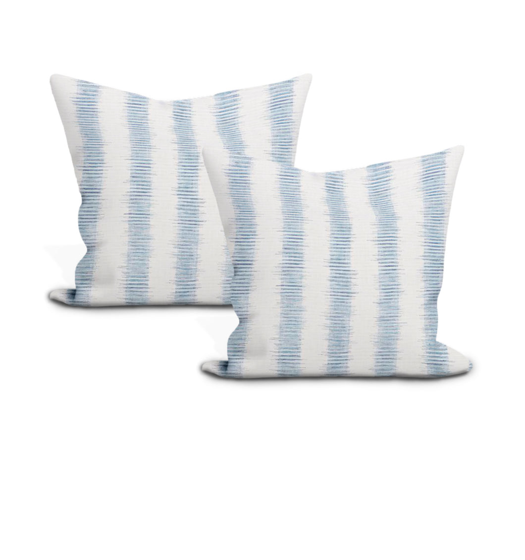 schumacher attleboro ikat pillow cover