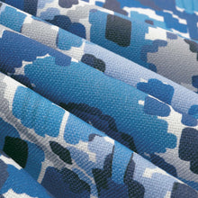 Load image into Gallery viewer, Bella Dura Indoor Outdoor Suncoast Floral Navy Royal Blue Grey Upholstery Drapery Fabric FB