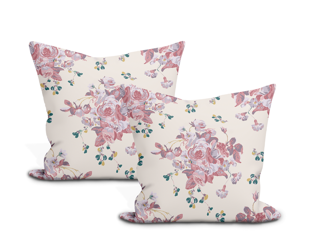 Sister Parish Circe Chintz Fabric Pillow Covers