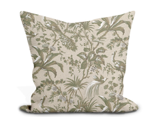 Load image into Gallery viewer, Thibaut Peacock Toile Pillow Cover