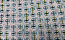 Load image into Gallery viewer, NOBILIS BISTRO 70 Water Stain Resistant Indoor Outdoor Turquoise Blue Green Black Off White Geometric Upholstery Fabric 10827.7